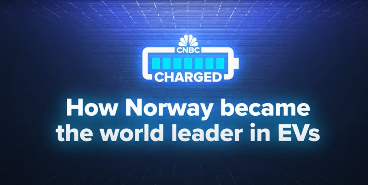 Norvégia az e-autók Eldorádója - fotó: CNBC-YouTube