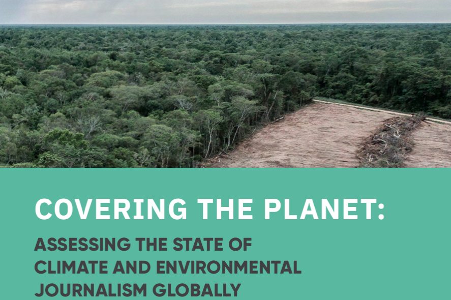 E jelentés szerint a zöld újságírókat világszerte fenyegetik a klímabűncselekmények elkövetői - forrás: https://internews.org/wp-content/uploads/2024/05/Covering-the-Planet-Report.pdf