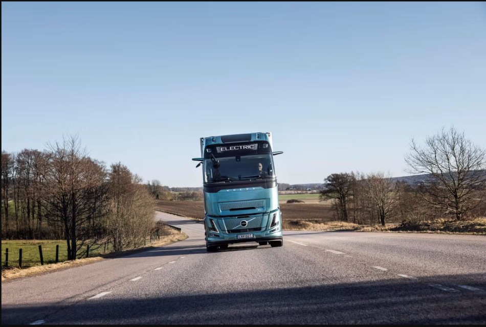 E-teherautó, forrás: Volvo Trucks