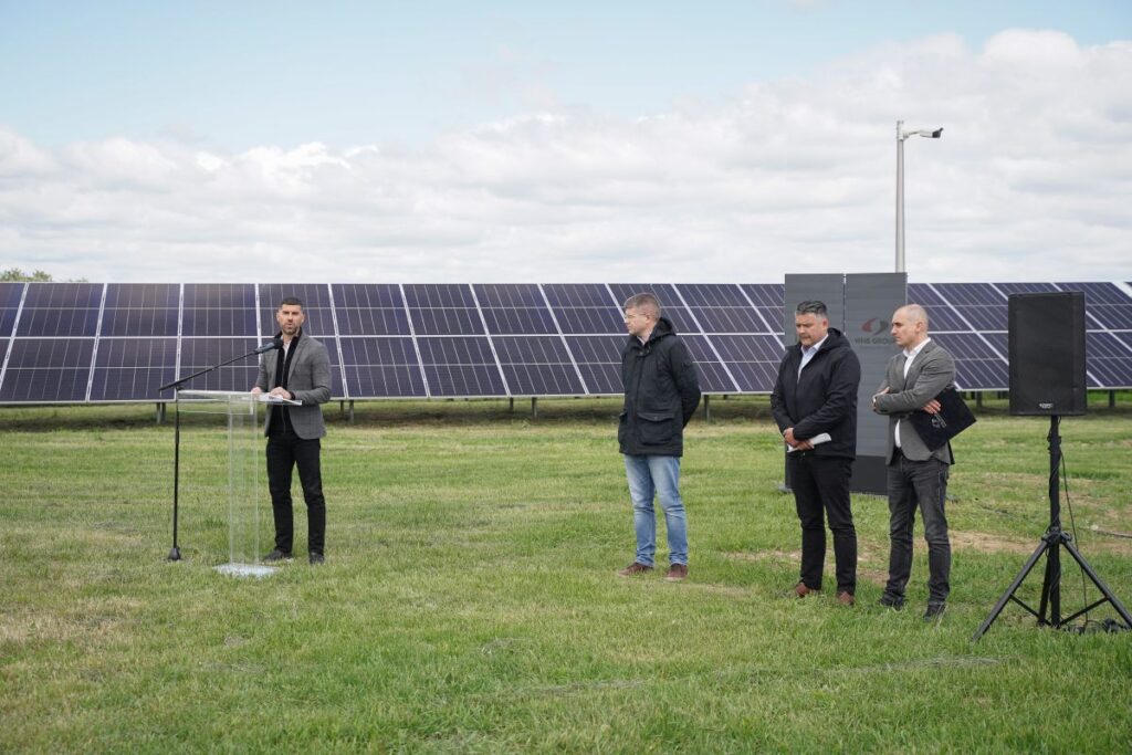 Söpte, a naperőmű avatóünnepsége - kép: Ideona