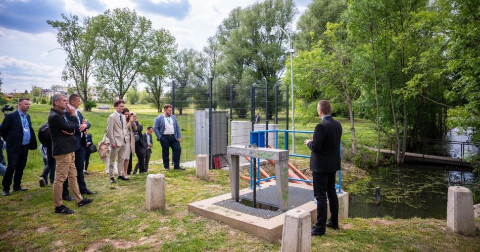 A zöld őrszem egyik vízmonitoring állomása. Fotó: dehir.hu - Kandert Szabolcs