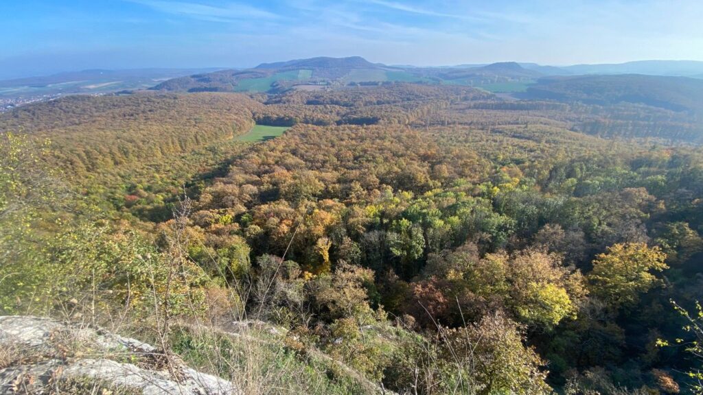 Az őszi Gerecse - fotó: szerkesztőség