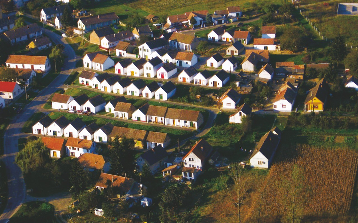 A palkonyai műemlék pincesor. Fotó: villany.hu