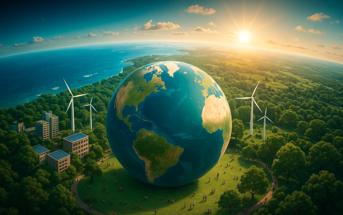 Életben tartsuk a Földet - kép: DALL-E - ChatGPT